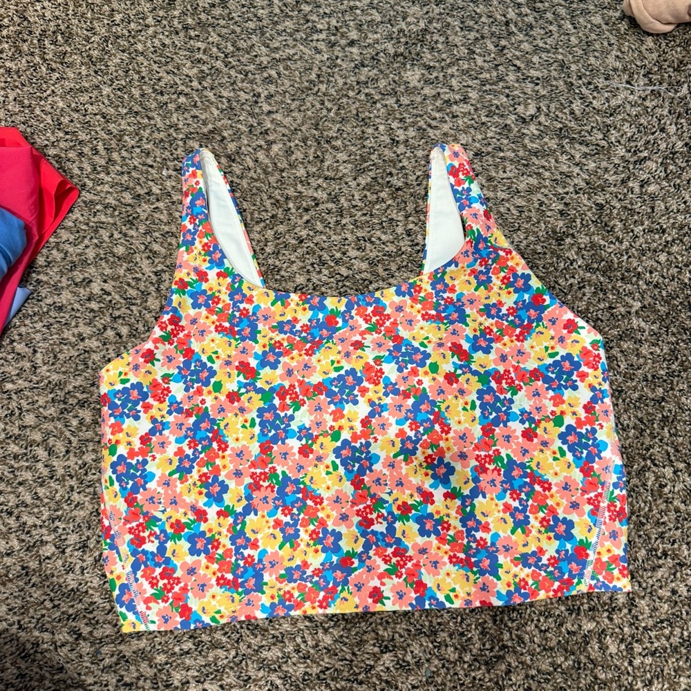 Old navy XL active Multicolor Crop Top